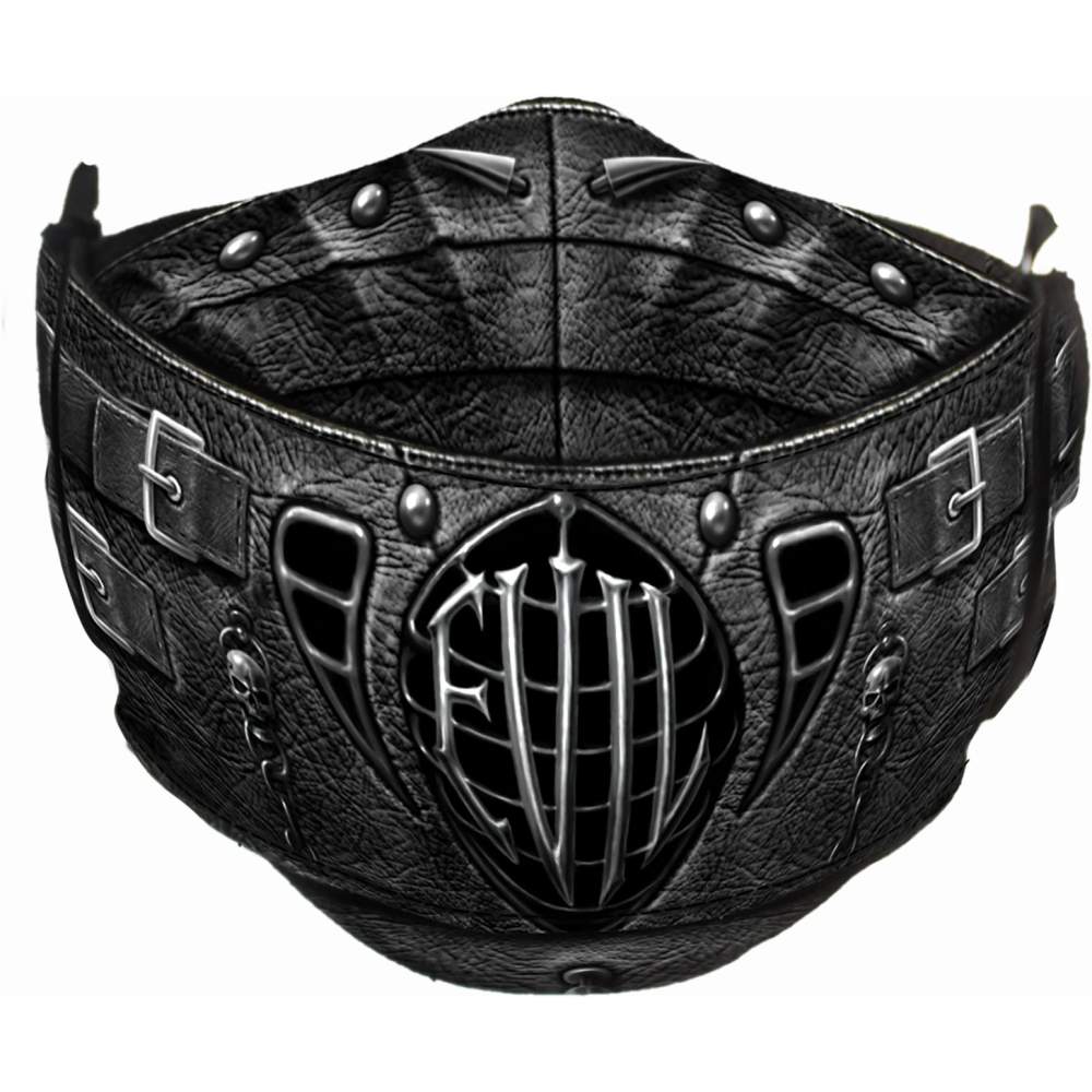 Spiral - EVIL Face mask - Face mask - Black